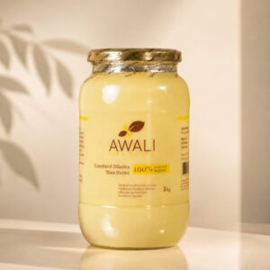 1kg Pure Unrefined Nilotica Shea Butter | Premium Raw Skin and Hair Food Kenya
