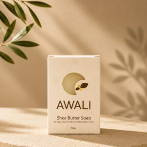 Artisanal Nilotica Shea Butter Soap | Fragrance-Free for Sensitive Skin and Eczema
